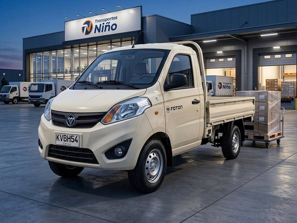 Foton Midi Plus cabina sencilla para mudanzas en Recoleta